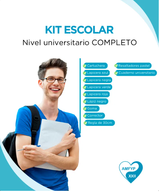 Kit Escolar Nivel Universitario Completo
